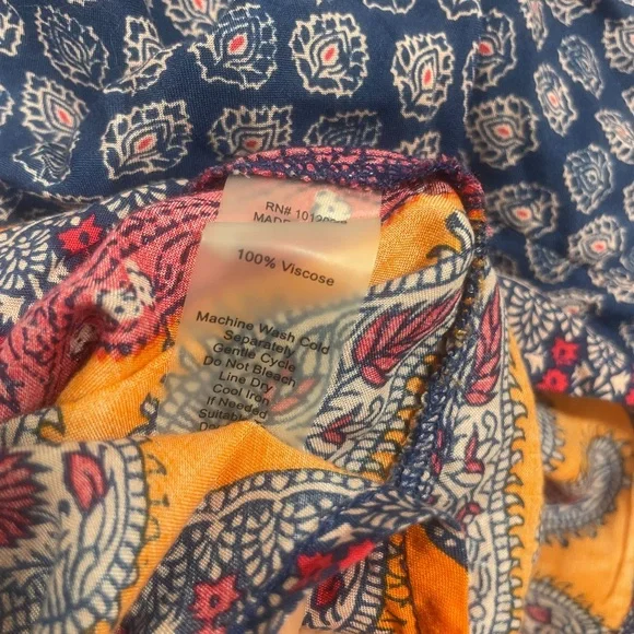 Soft Surrounding Design Petite Medium Tunic‎ Bohemian Lightweight - Picture 4 of 5